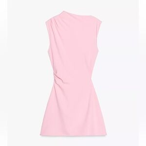 Zara Soft Pink Mini Dress